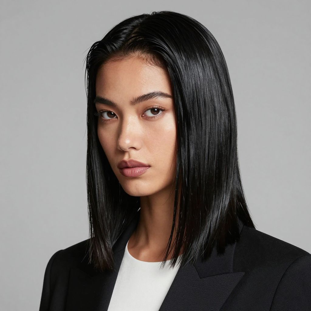The Slicked Back Wet Look