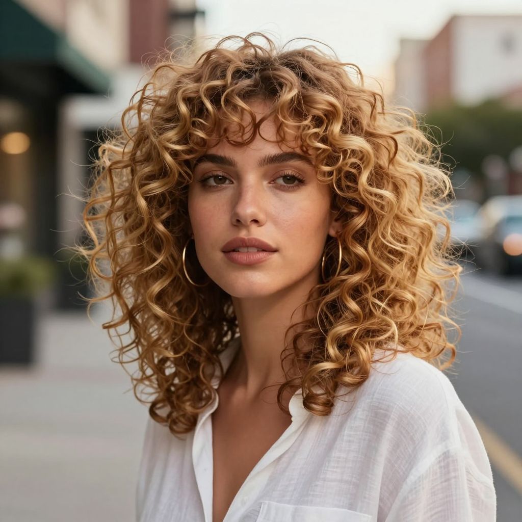 Loose Curly Shag