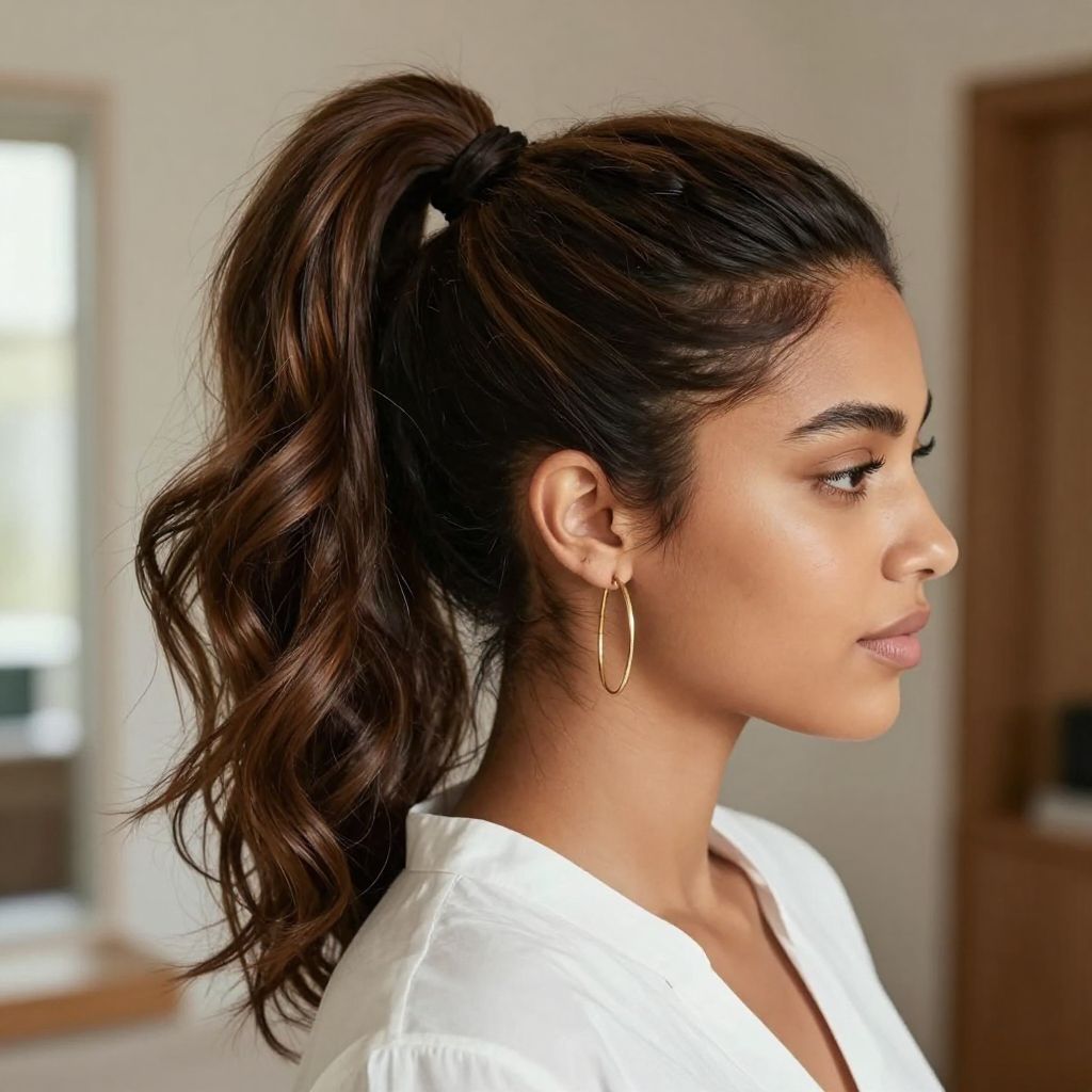 High Puff Ponytail