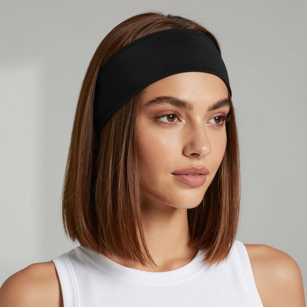 The Simple Headband Tuck