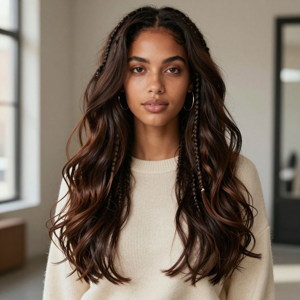 Classic Waist-Length Faux Locs