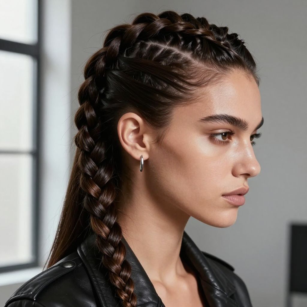Viking Mohawk Braid