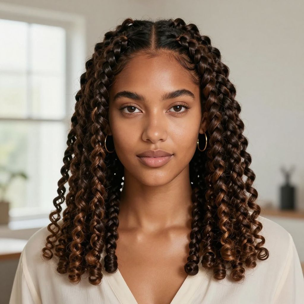 Classic Two-Strand Flat Twists