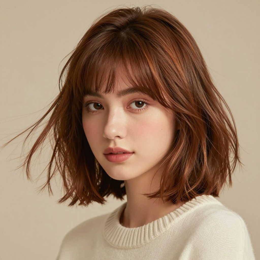 Wispy Baby Bangs