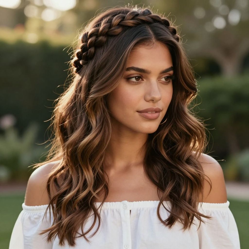 Braided Halo with Loose Waves