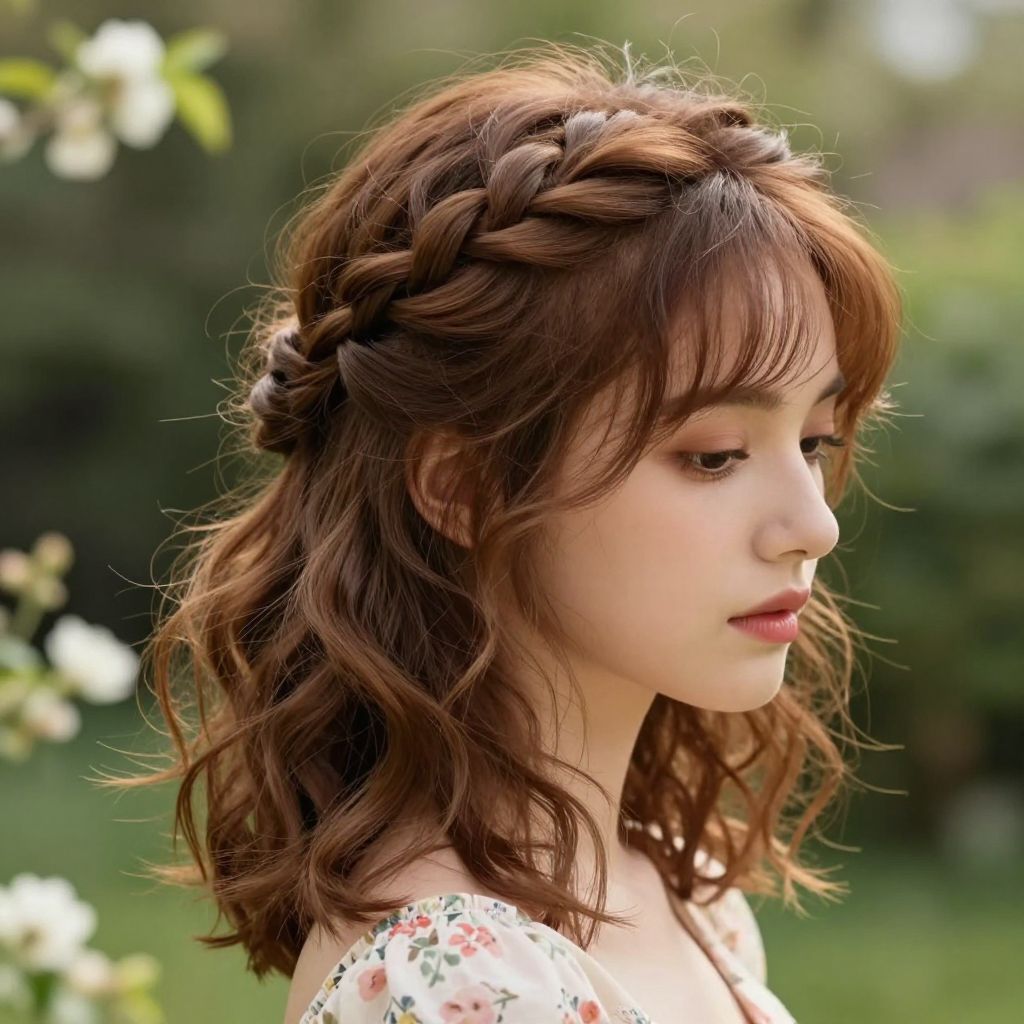 Twisted Crown with Loose Ends