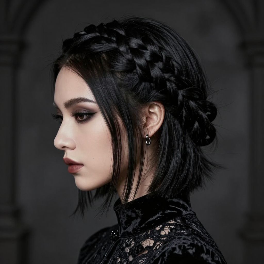 Gothic Braided Crown
