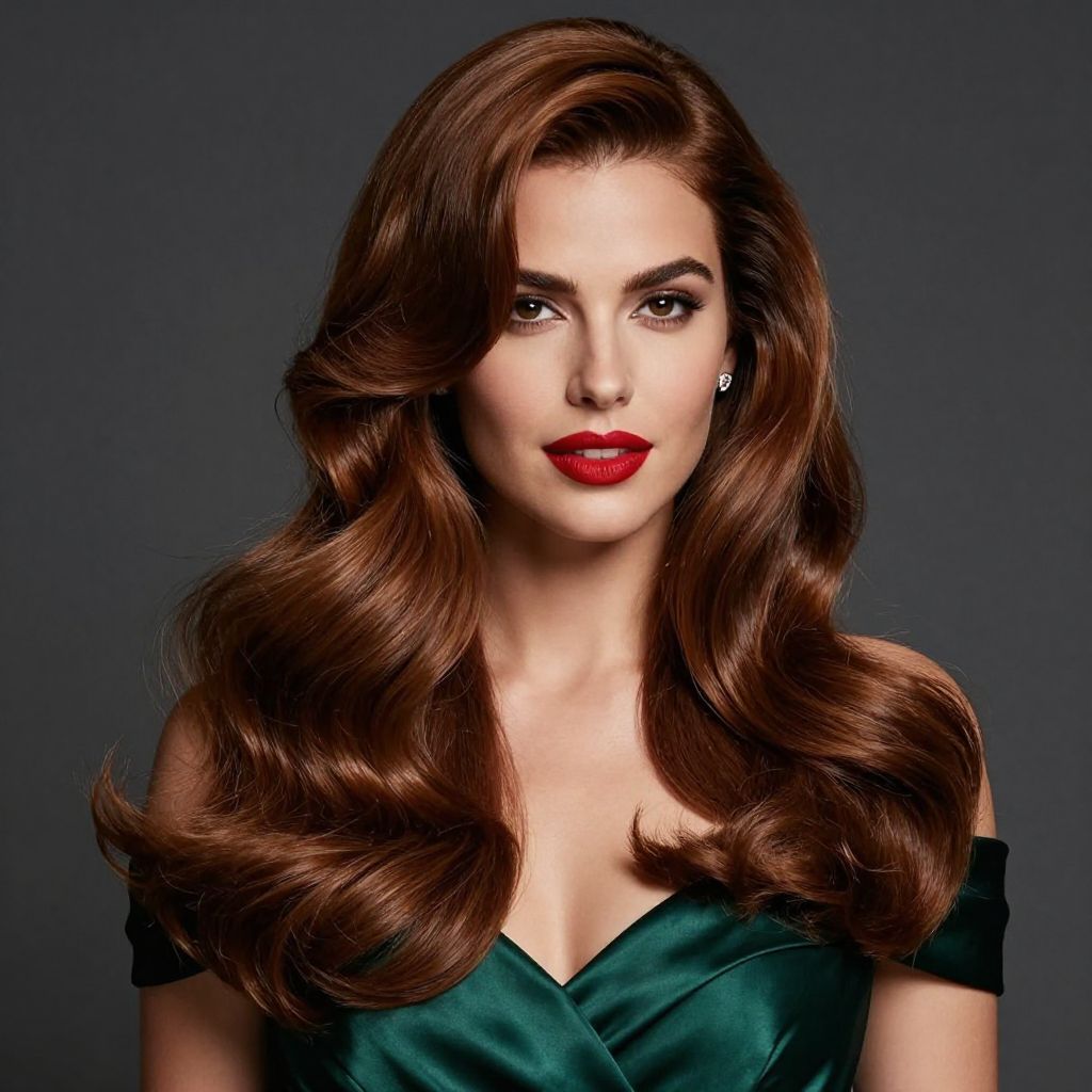 Glamorous Hollywood Waves