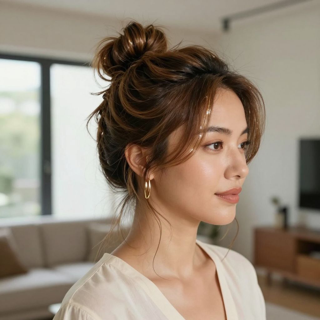 Messy Top Knot