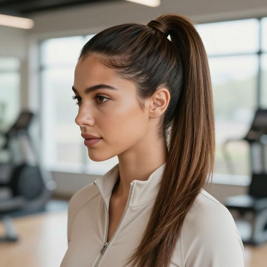 Sleek High Ponytail