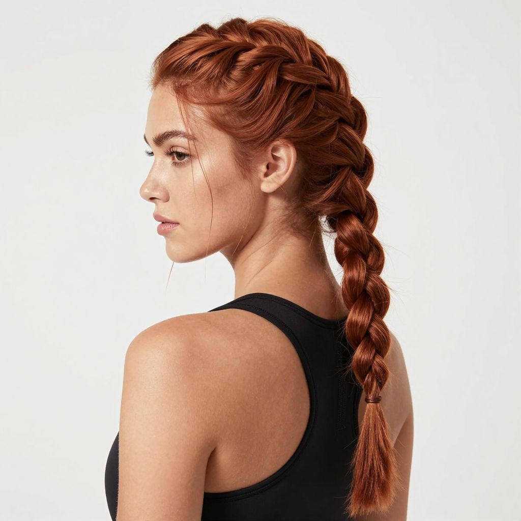 Rope Braid Ponytail
