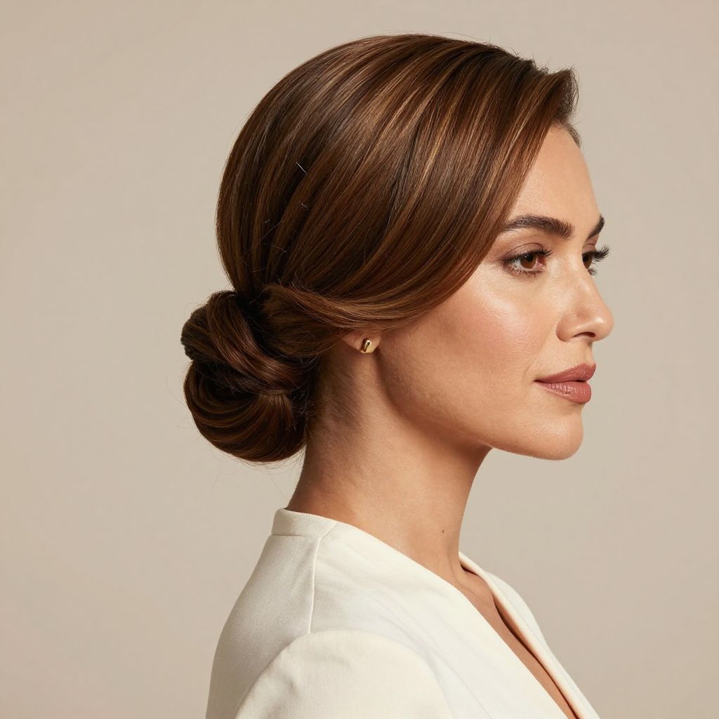 The Classic Side Chignon