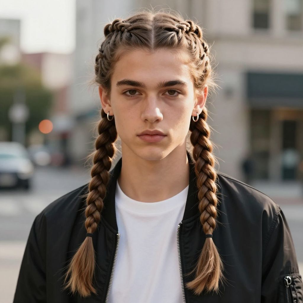 Double Braids (Boxer Braids)