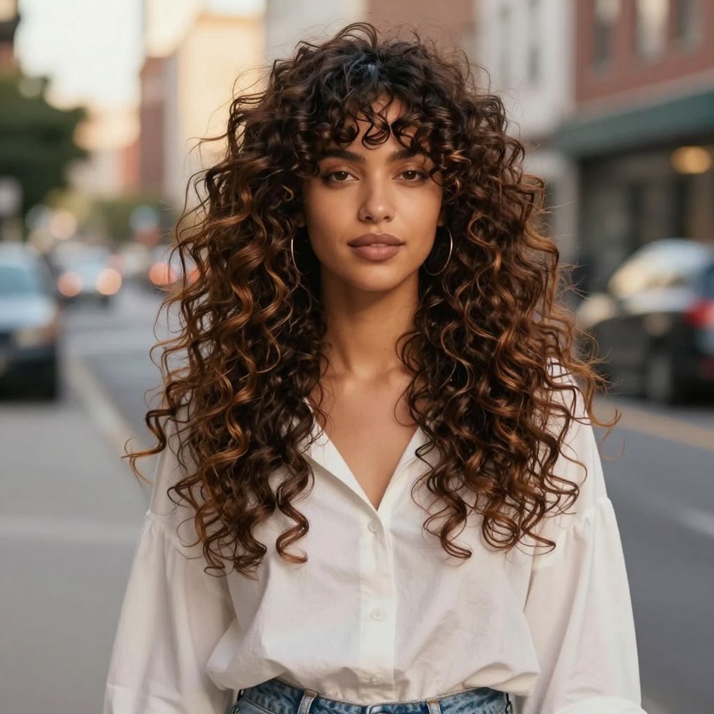 The Messy Curly Shag