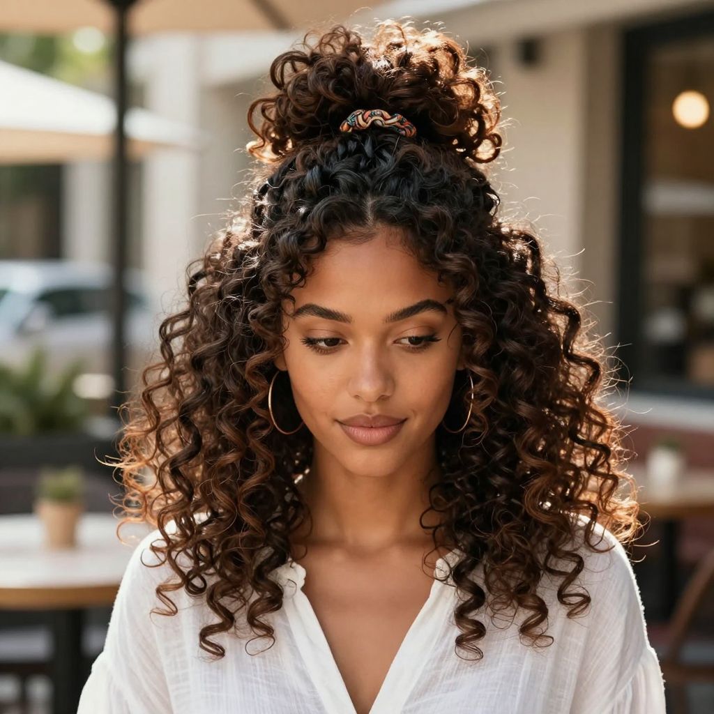 The Voluminous Pineapple Updo
