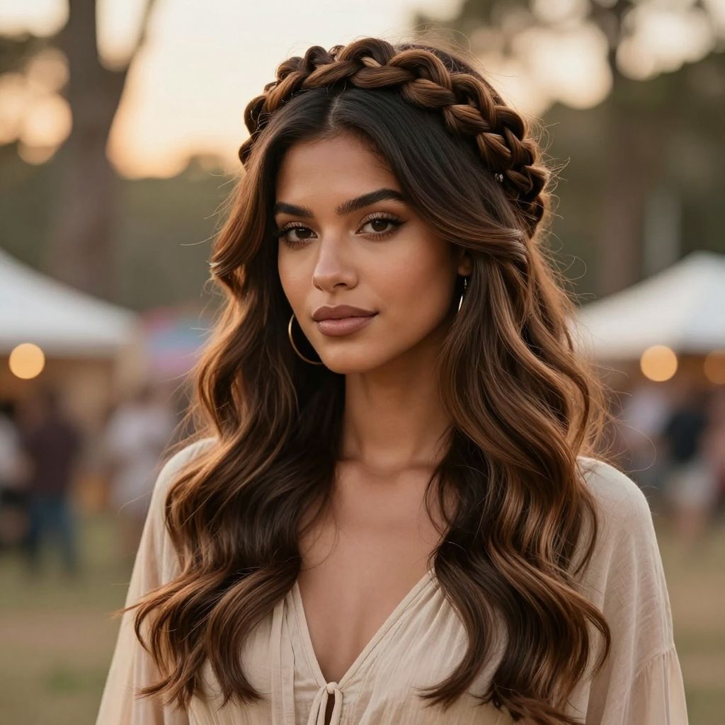 Braided Crown Halo