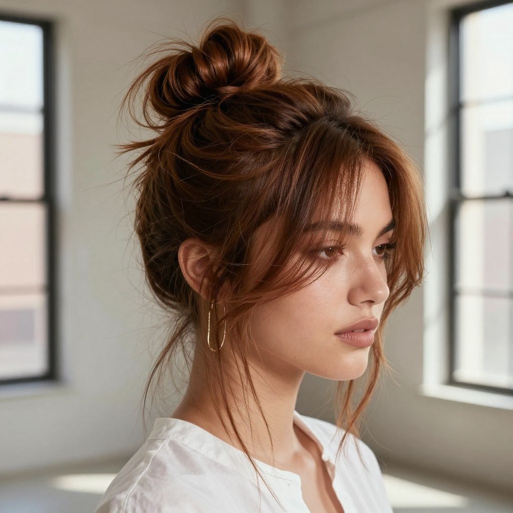 Messy Textured Bun