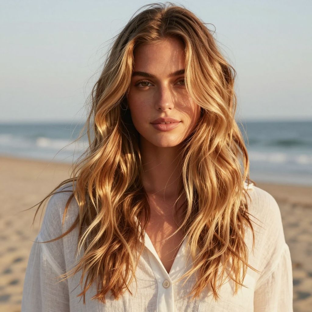 Beachy Waves with Deep Side Part