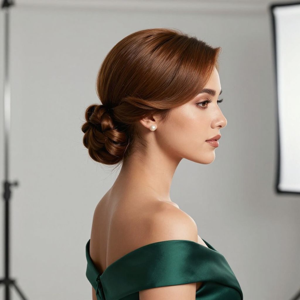 Classic Chignon with Twists