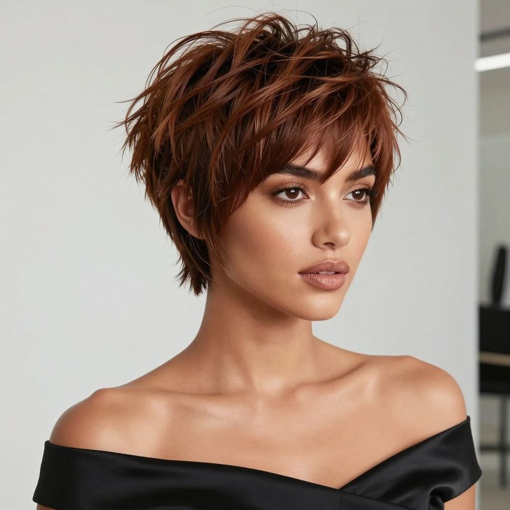Modern Mousse-Textured Pixie