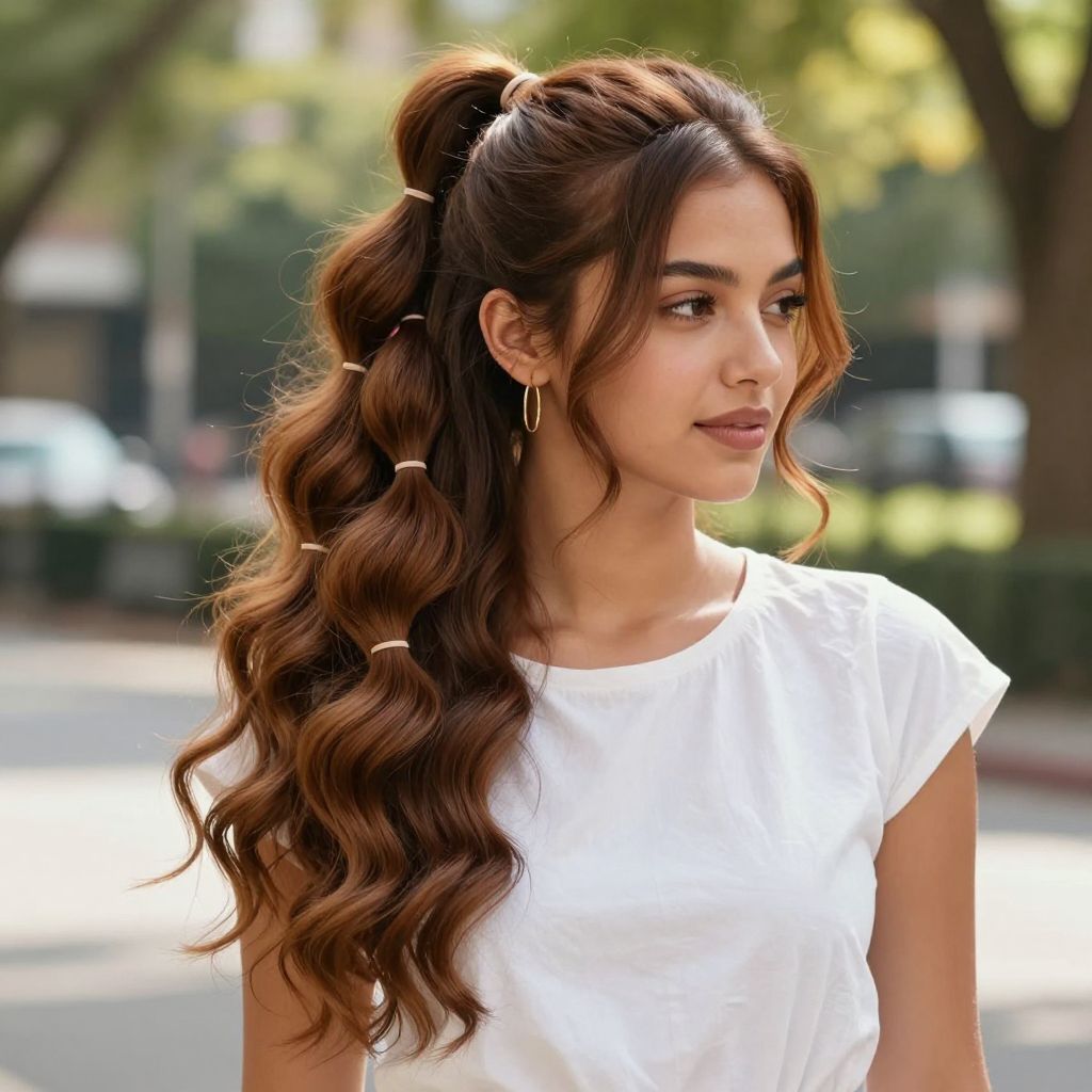 The Bubble Ponytail
