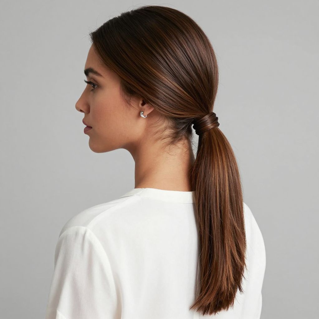 The Wrapped Ponytail