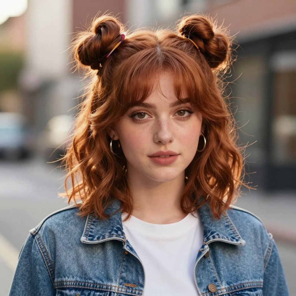 The Double Mini Buns