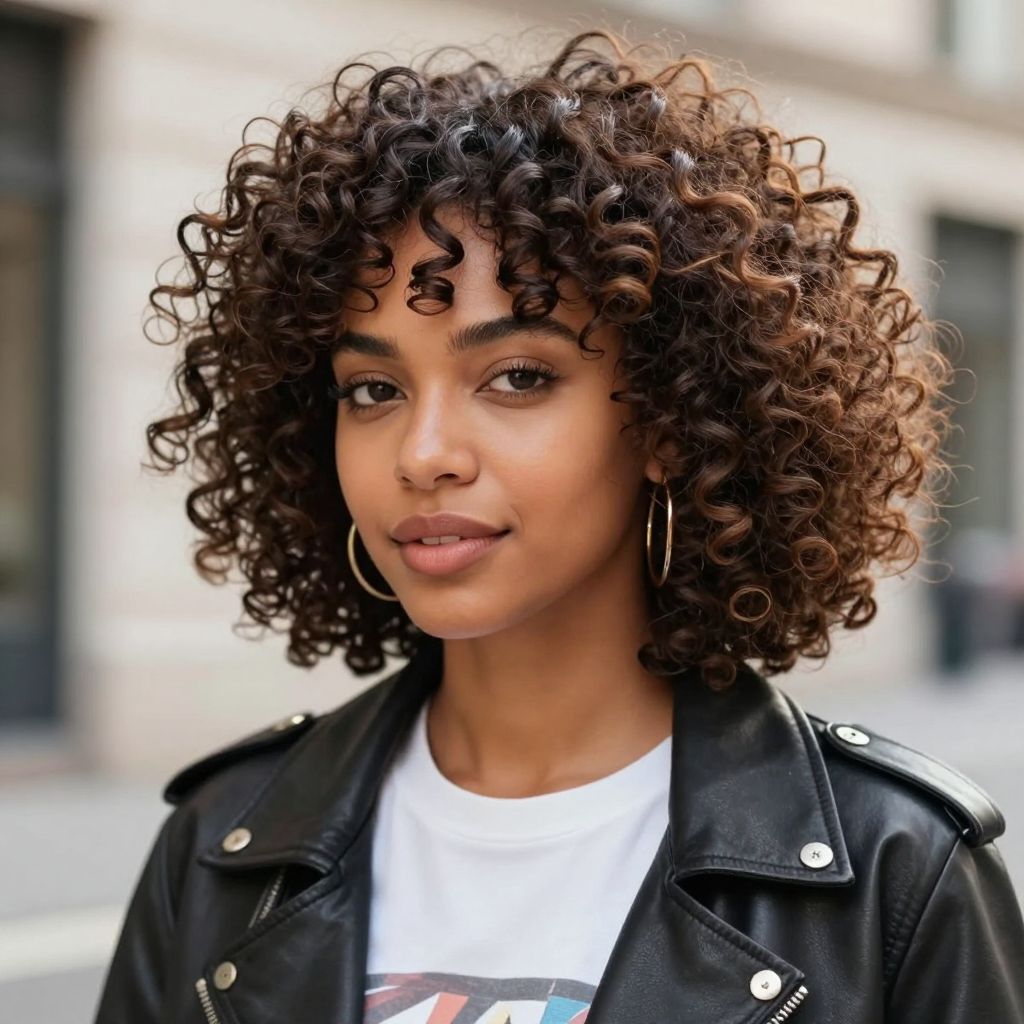 Chic Curly Bob Weave