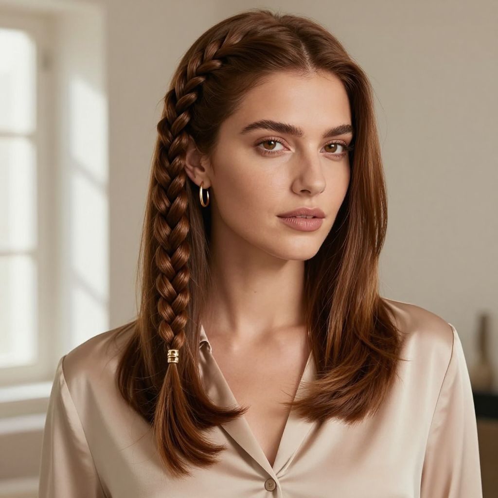 Classic Dutch Half Braid