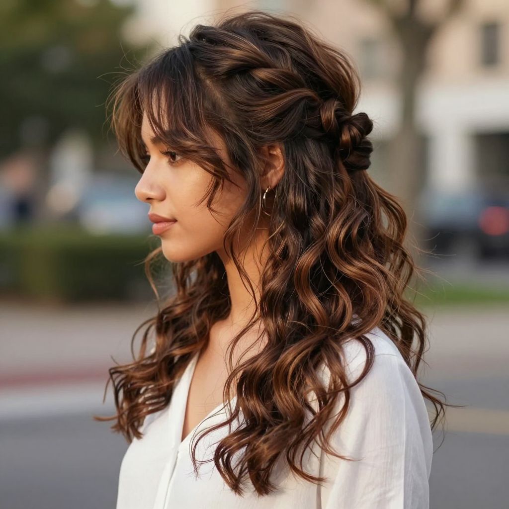 Textured Half Bubble Braid