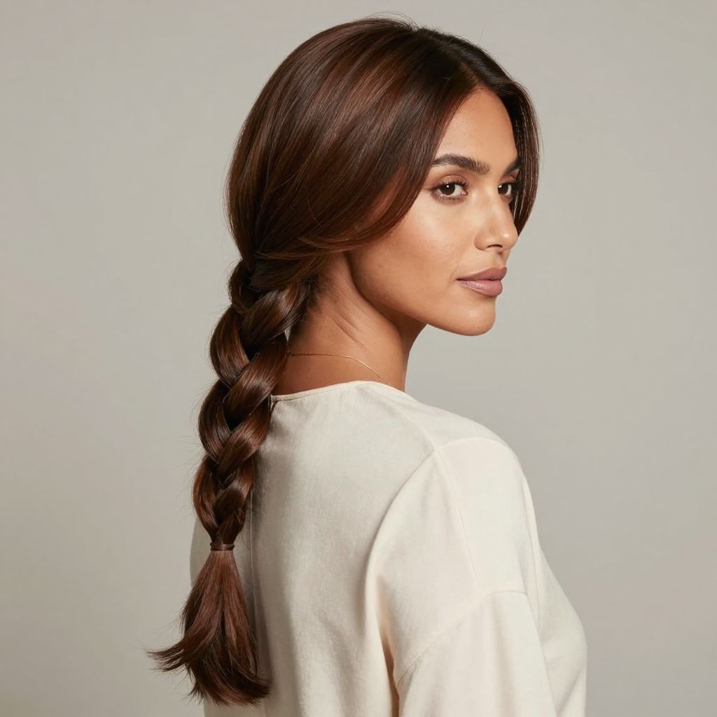 Classic Side Swept Braid