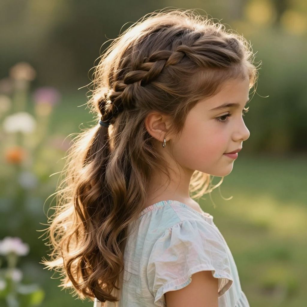 The Loose Bohemian Braid Ponytail