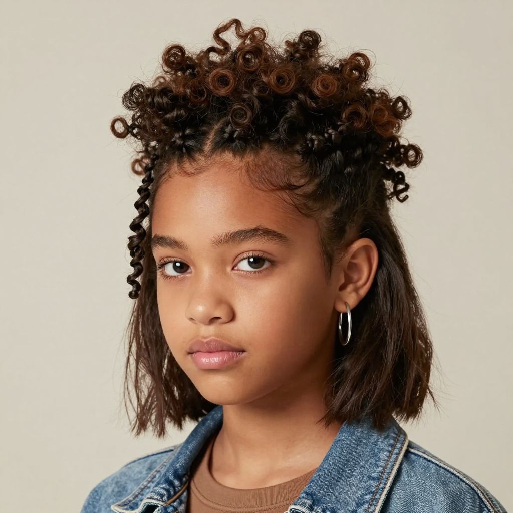 Faux Hawk with Twists