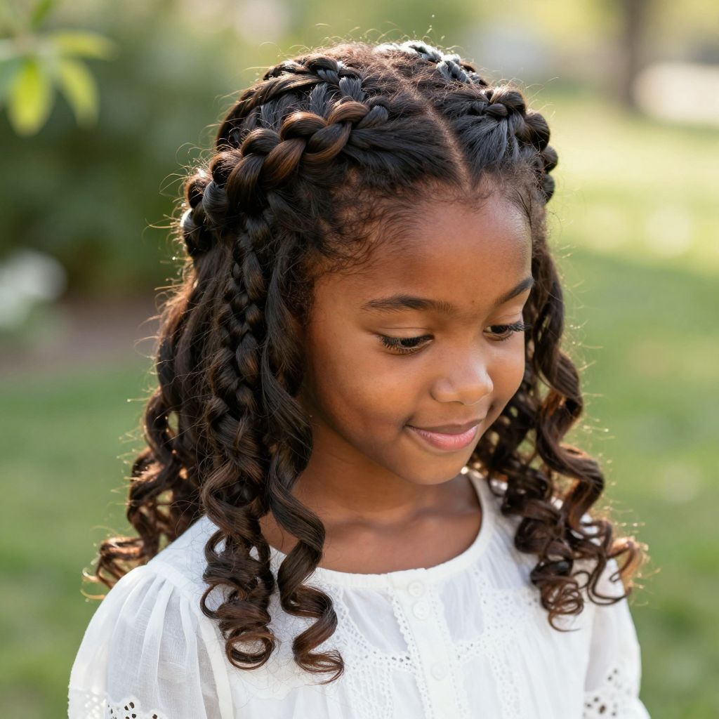 Halo Braid with Loose Ends