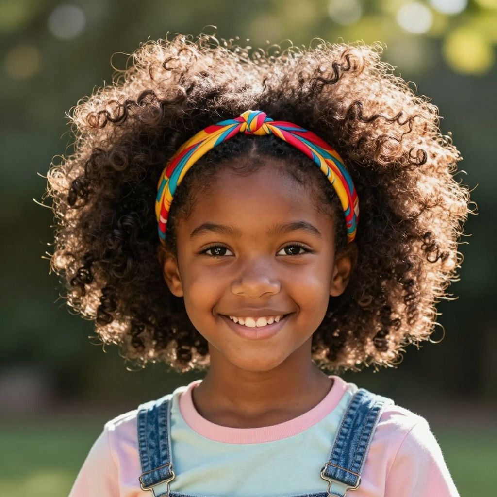 Afro Puff with Headband
