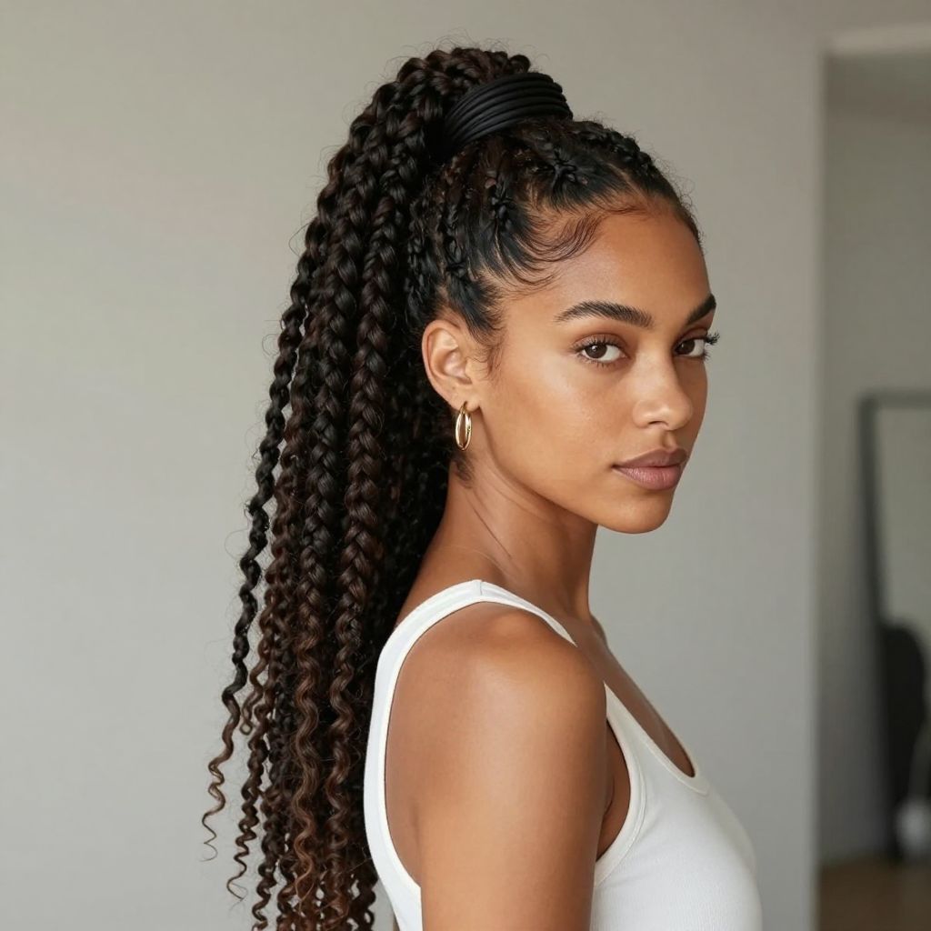 Kinky Twist Ponytail