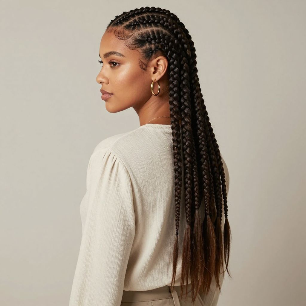 Classic Long Knotless Braids