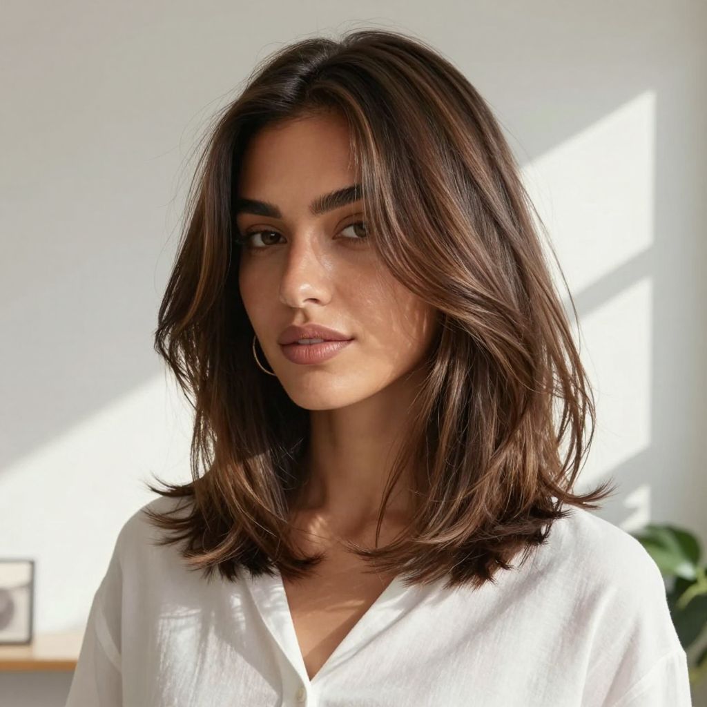 Layered Lob with Subtle Waves