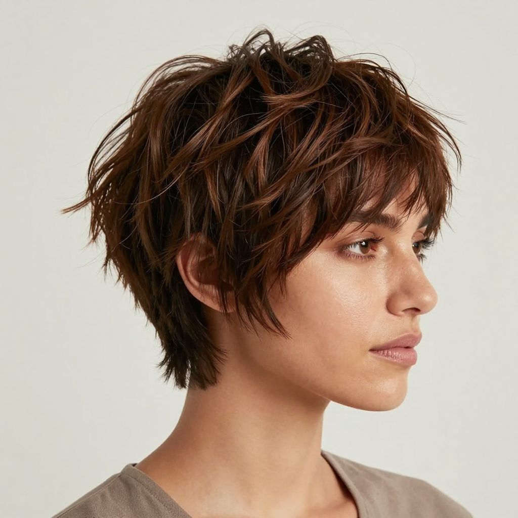 Tousled Textured Pixie
