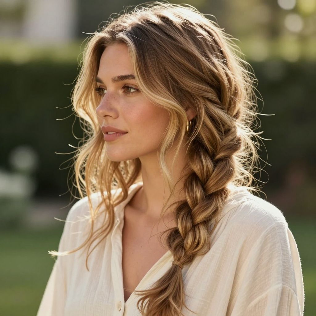 Loose Side Braid
