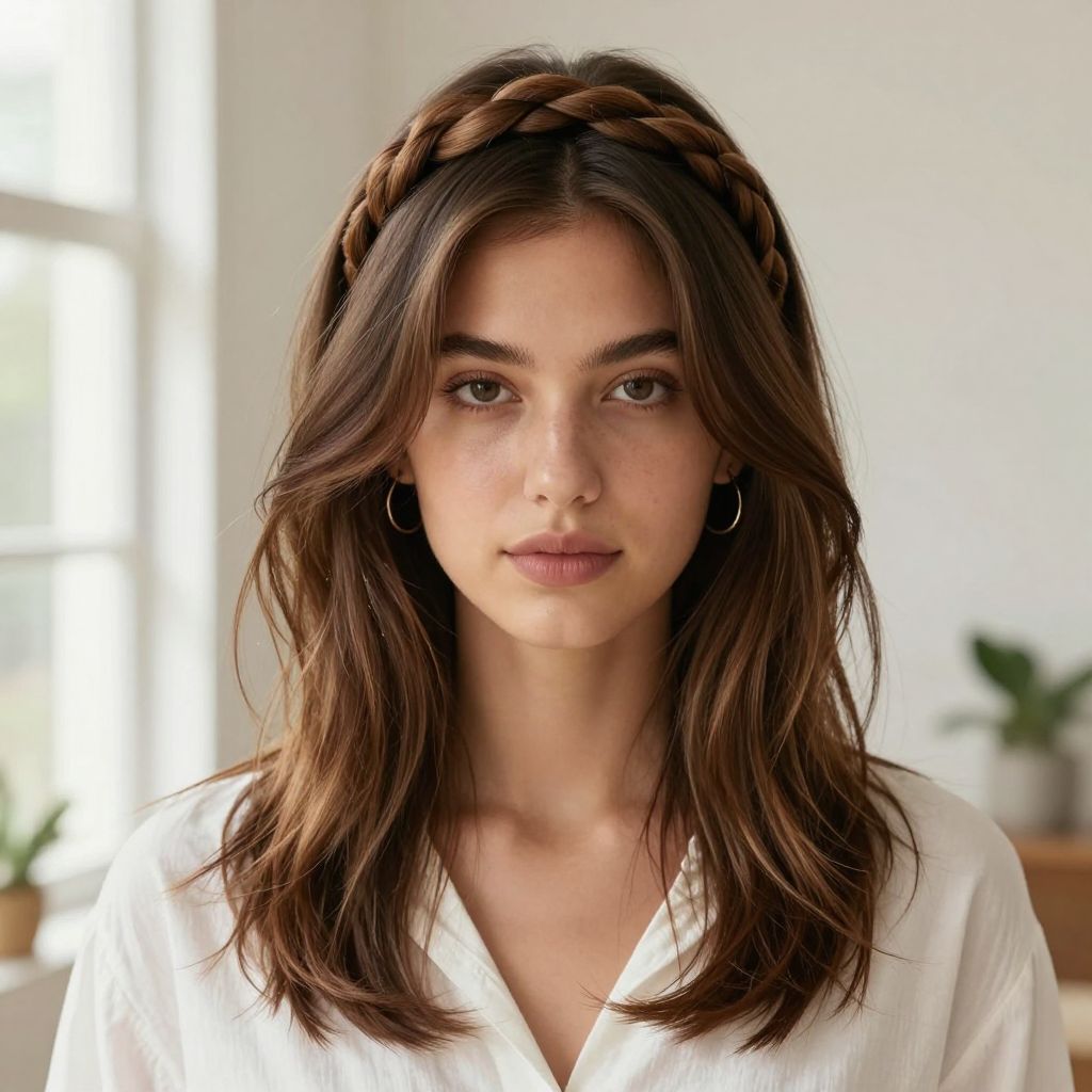 Twisted Headband Look