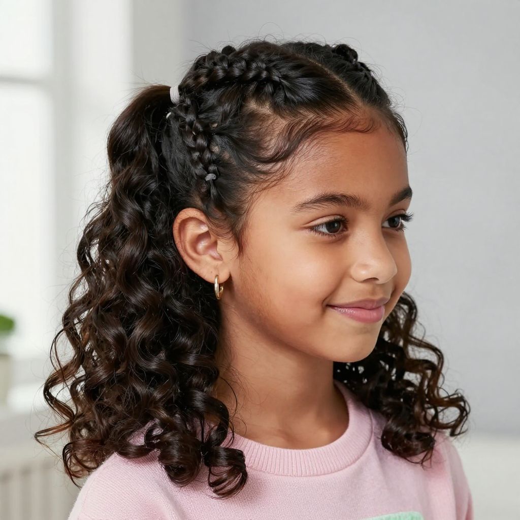 Fishtail Braided Pigtails