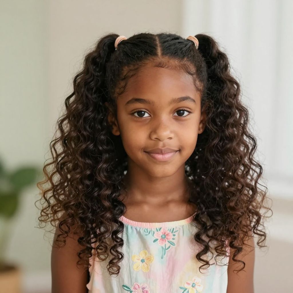 Half-Up Pigtails
