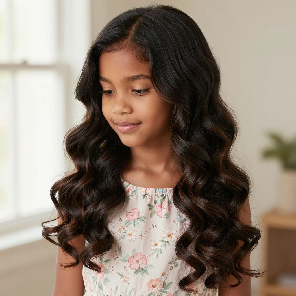 Side Swept Curls