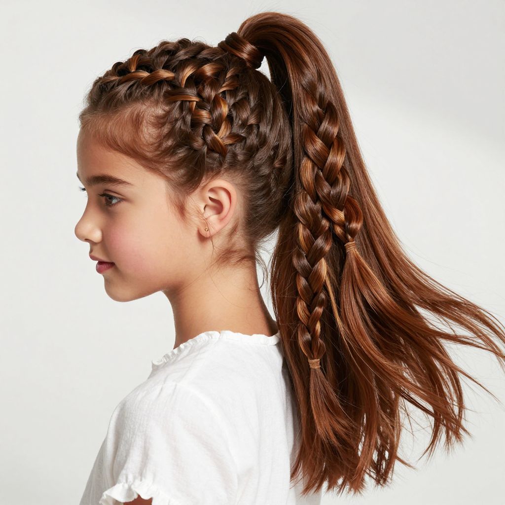 Braided Ponytail Extension