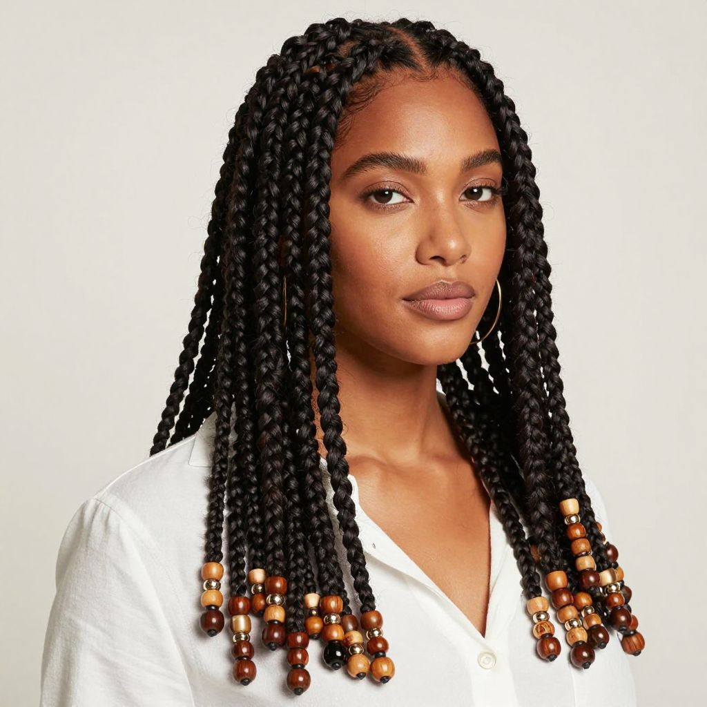 Marley Twists Crowned with Beads