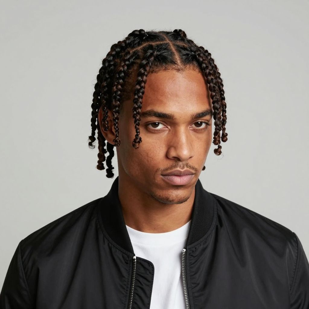 Classic Straightback Cornrows