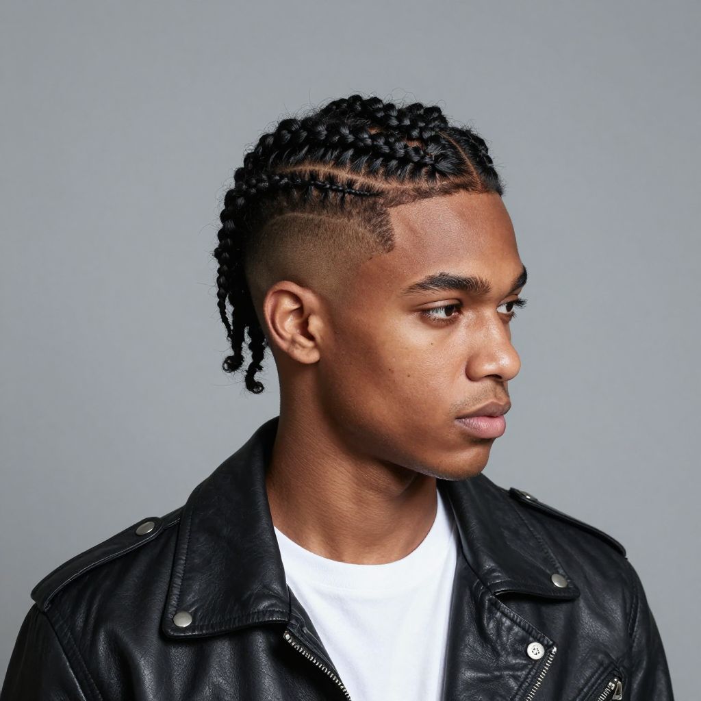 Cornrow Mohawk