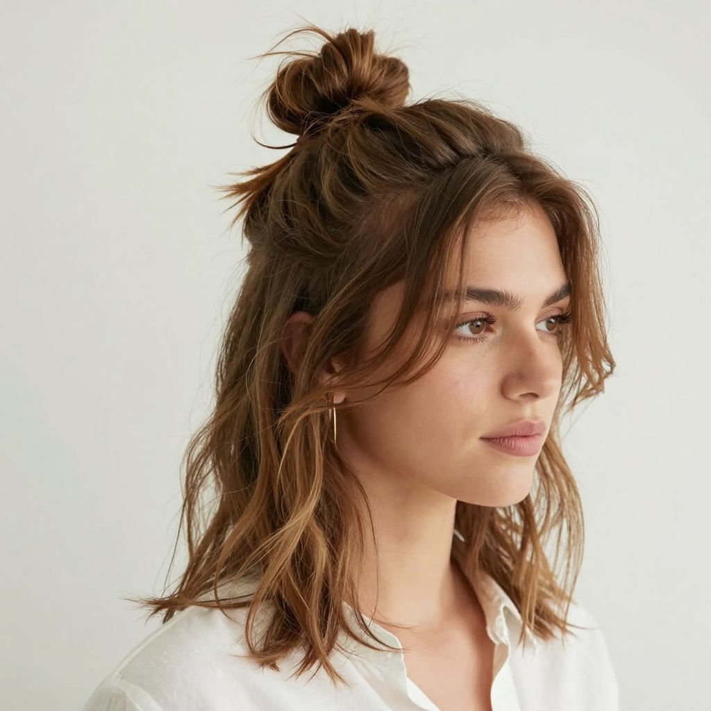The Classic Tousled Bun