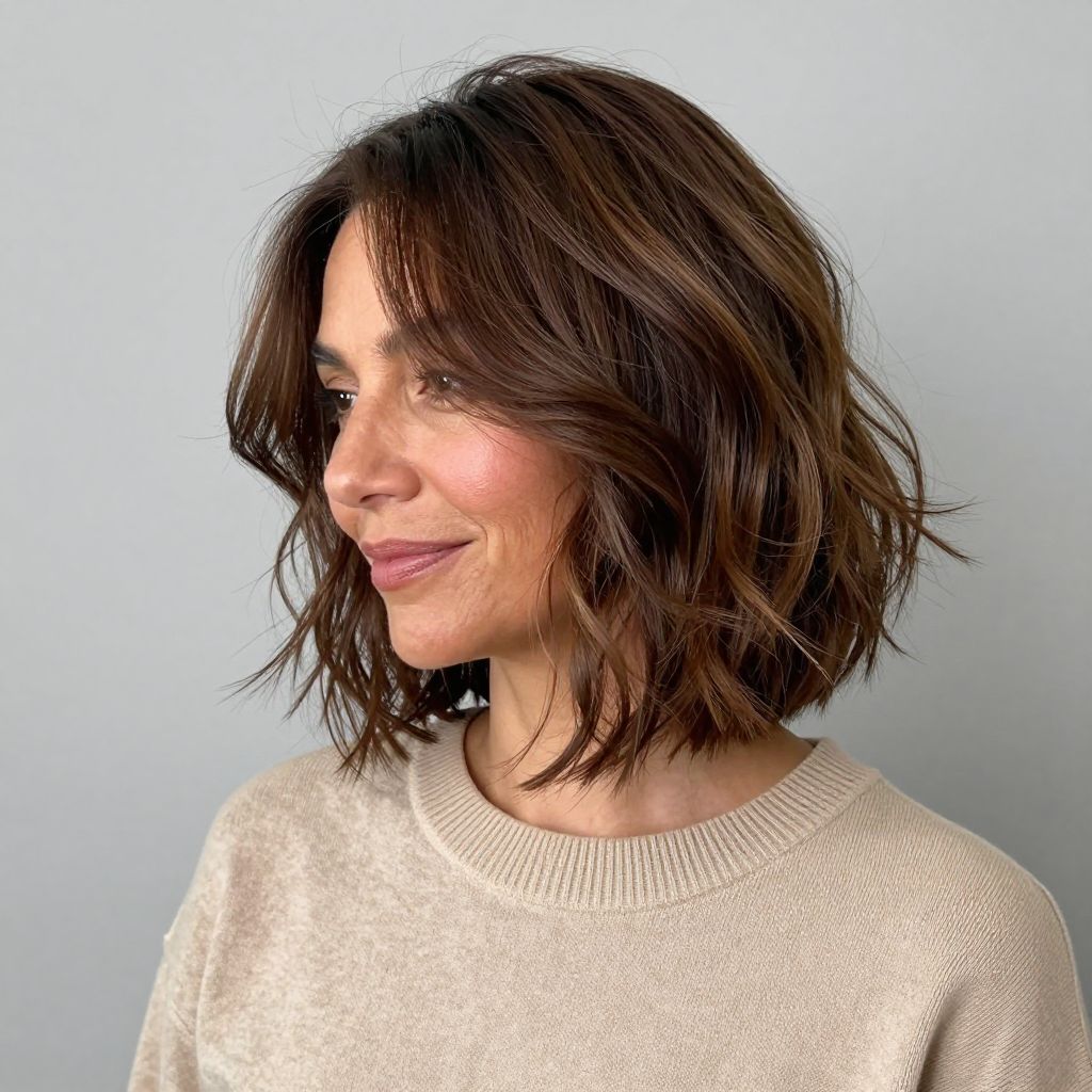 Soft Tousled Bob